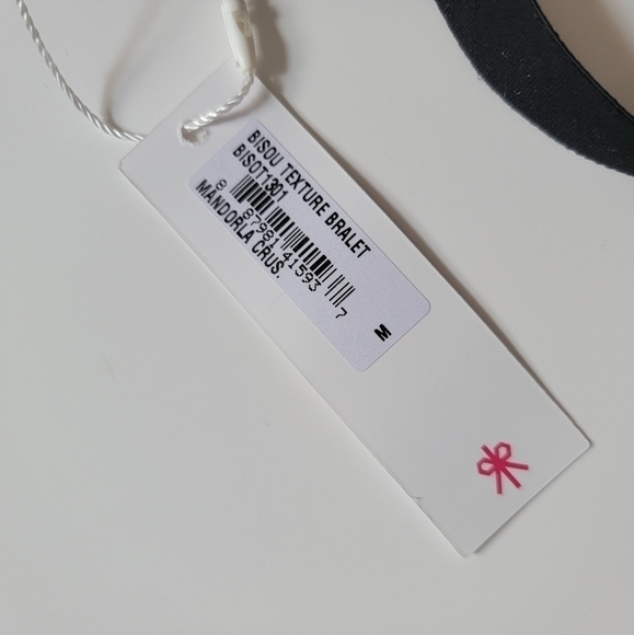 Cosabella Bisou Mandorla Crushed Velvet Bralette New Size M - Picture 9 of 11